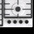 Gorenje GW642SYW Детальное фото товара: Gorenje GW642SYW газовая поверхность