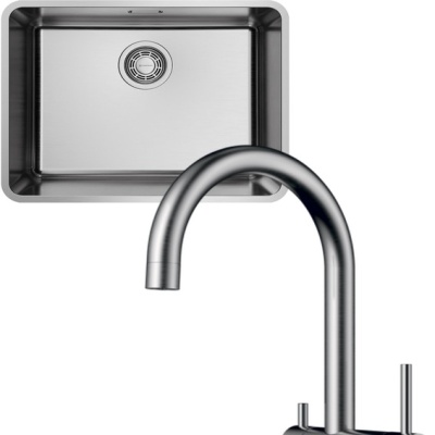 Детальное фото товара: Omoikiri Omi 53-U/I-IN Ultra + Yamada-BN нержавеющая сталь