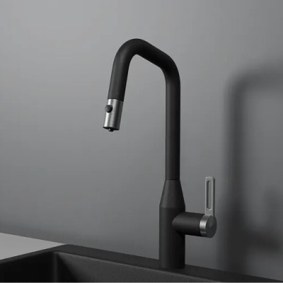 GRANULA 8171 смеситель, гранит, шварц