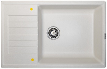 Фото товара: Ecoshtein RECHTECK 780.500, мойка, гранит, латте