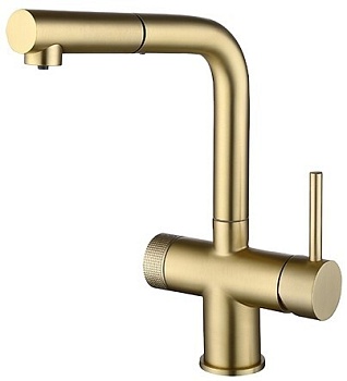 Фото товара: Emar EC-7026 Matt Gold, смеситель, матовое золото