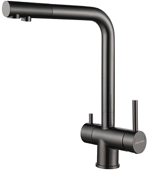 Фото товара: Paulmark SKALEN, смеситель, вороненая сталь