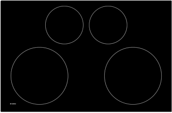 Фото товара: ASKO HI2841FBG1 индукционная поверхность