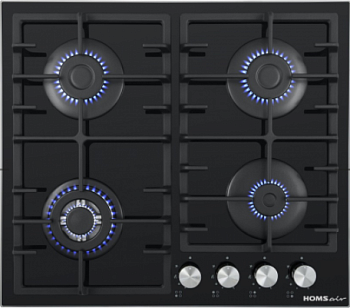 Фото товара: HOMSair HGG646BK газовая поверхность