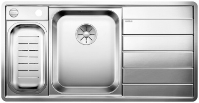 Детальное фото товара: Blanco Axis III 6S-IF, мойка, чаша слева, нержавеющая сталь, зеркальная полировка
