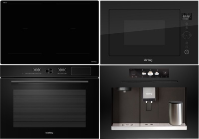 KORTING HIB 65900 HID + OKB 1650 GN STEAM + KMI 825 TGN + KCM 9830 BCG