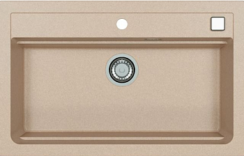 Фото товара: ALVEUS GRANITAL ATROX 40 TERRA - G22, мойка, гранит, бежевый (в комплекте с сифоном 1132823)
