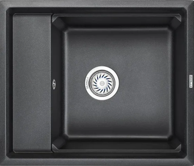 GRANULA 6004 мойка, гранит, черный