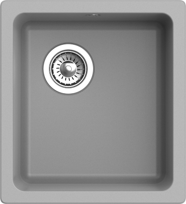 Фото товара: Rivelato BERKANA BK-35 grigio metallizzato, мойка, гранит, серый металлик