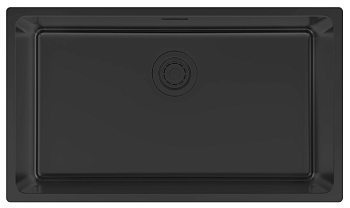 Фото товара: Paulmark YUNI 76 UNI, мойка, нержавеющая сталь,  матовый черный