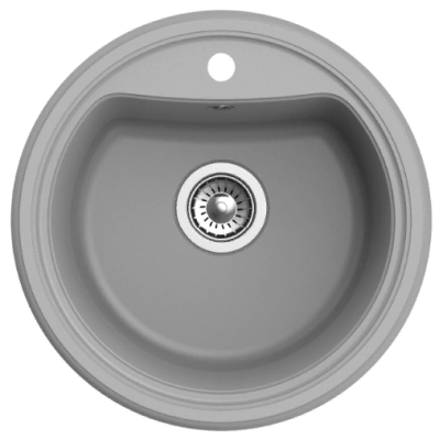 Детальное фото товара: Ewigstein Antik A- R50, мойка, гранит, серый металлик