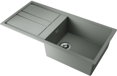 Детальное фото товара: Omoikiri Kitagawa 100-WG, мойка, керамика, wind green