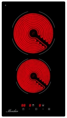 Детальное фото товара: Monsher MHE 34 стеклокерамическая поверхность