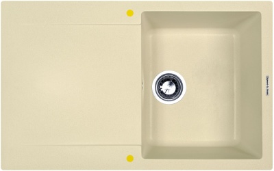 Детальное фото товара: Zigmund & Shtain RECHTECK 775, мойка, молодое шампанское