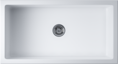 Omoikiri Mikura 83-WH, мойка, керамика, белый