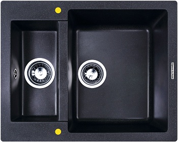 Zigmund & Shtain RECHTECK 600.2, мойка, темная скала Фото товара: Zigmund & Shtain RECHTECK 600.2, мойка, темная скала