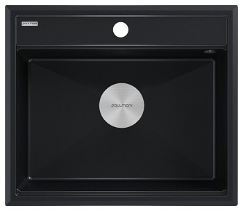 Фото товара: Paulmark STEPIA-590, мойка, гранит, черный металлик