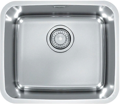 ALVEUS LUNO 20 SAT 90 FI, мойка, нержавеющая сталь сатин (в комплекте с сифоном 1130550)