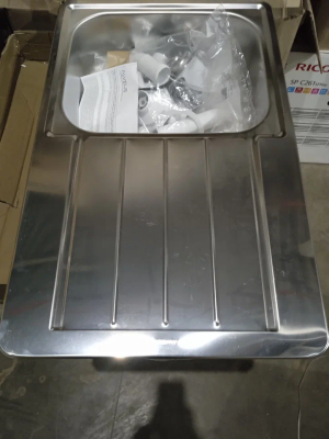 Детальное фото товара: Уценка ALVEUS LINE 80 NAT-90, мойка, нержавеющая сталь (в комплекте с сифоном 1130551)