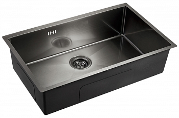 Фото товара: Emar EMB-133 PVD Nano Dark, мойка, вороненая сталь