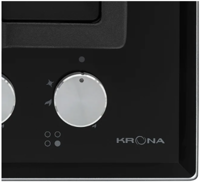 Krona CALORE 60 BL Детальное фото товара: Krona CALORE 60 BL газовая поверхность