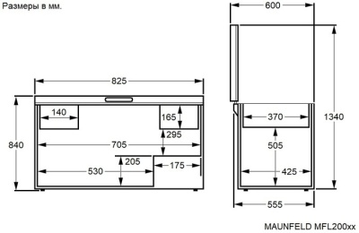 Детальное фото товара: Maunfeld MFL200GR