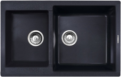 Детальное фото товара: Zigmund & Shtain RECHTECK 400.275, мойка, темная скала