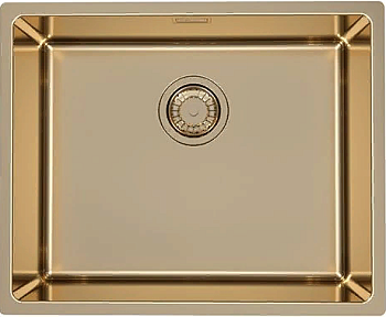 Фото товара: ALVEUS KOMBINO 50 MONARCH BRONZE SAT-90, мойка, нерж. сталь, бронза (в компл. с выпуском без сифона)