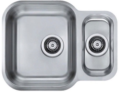Детальное фото товара: ALVEUS DUO 70 SAT-90, мойка, нержавеющая сталь сатин (в комплекте с сифоном 1127257)