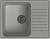 Фото товара: LEX Garda 620 Space Gray, мойка, гранит