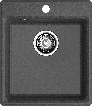Фото товара: GranFest LEVEL GF-LV-420, мойка, мрамор, графит