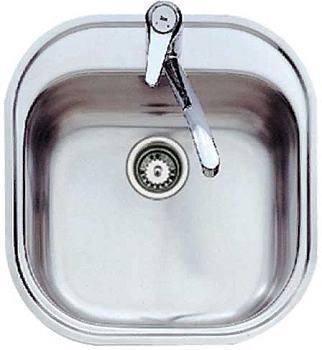 Фото товара: Teka STYLO 1 B POLISHED, мойка, нержавеющая сталь полированная