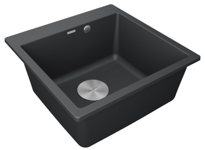 Paulmark KANTE 50, мойка, гранит, антрацит Детальное фото товара: Paulmark KANTE 50, мойка, гранит, антрацит