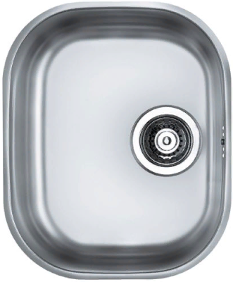 ALVEUS VARIANT 20 SAT-90, мойка, нержавеющая сталь сатин (в комплекте с сифоном 1130550)
