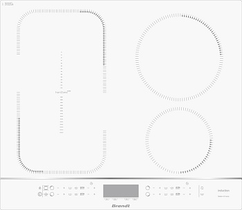 Фото товара: Brandt BPI164HSW индукционная поверхность