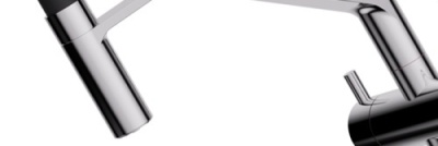 Детальное фото товара: Omoikiri Akeno-C-BL, смеситель, хром/черный