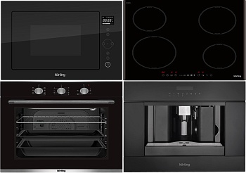 Фото товара: KORTING HI 64540 B + OKB 370 CMX + KMI 825 TGN + KCM 9200 BG