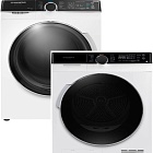 Maunfeld стирка MFWM1510WH06 + сушка MFDM1410WH07