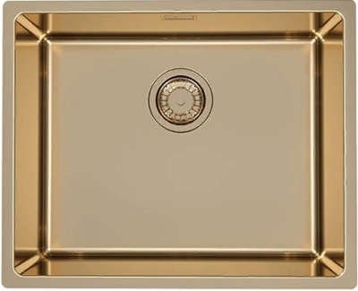 Детальное фото товара: ALVEUS KOMBINO 50 MONARCH BRONZE SAT-90, мойка, нерж. сталь, бронза (в компл. с выпуском без сифона)