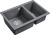 Emar EMQ-2665.PL, мойка, гранит, антрацит Детальное фото товара: Emar EMQ-2665.PL, мойка, гранит, антрацит