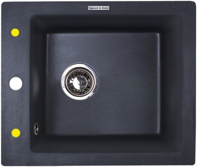 Детальное фото товара: Zigmund & Shtain PLATZ 425, мойка, темная скала