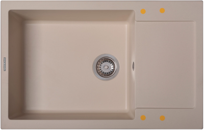 Детальное фото товара: Zigmund & Shtain RECHTECK 780.490, мойка, молодое шампанское