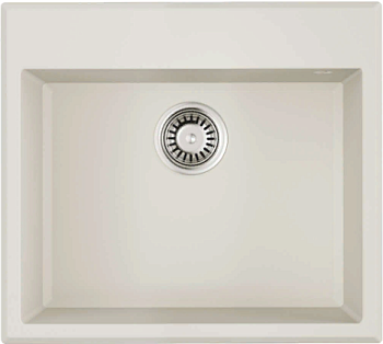 Фото товара: Omoikiri Tedori 57-WH, мойка, гранит, белый