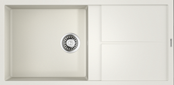 Фото товара: Omoikiri Sumi 100-WH, мойка, гранит, белый