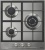 Korting HG 465 CTX Детальное фото товара: Korting HG 465 CTX газовая поверхность