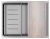 Paulmark NEXT-MULTI SINK 58-L UNI, мойка, нержавеющая сталь брашированная Детальное фото товара: Paulmark NEXT-MULTI SINK 58-L UNI, мойка, нержавеющая сталь брашированная