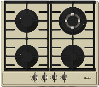 Фото товара: Haier HHX-M64ATQBC газовая поверхность