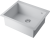 Детальное фото товара: Omoikiri Bosen 61A-WH, мойка, керамика, белый