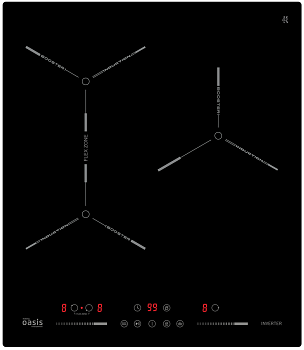 Фото товара: making Oasis everywhere P-EBG индукционная поверхность