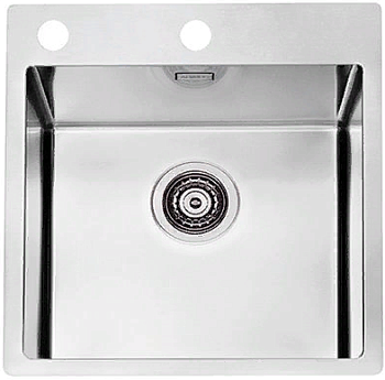 Фото товара: ALVEUS PURE 20 KMB-90, мойка, нержавеющая сталь (в комплекте с сифоном 1127252)
